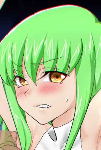 お題箱 #odaibako→(https://t.co/SNrztndtUy)より
コードギアスのC.C.が腋舐めされ嫌悪

#平日一絵 #くすぐり 