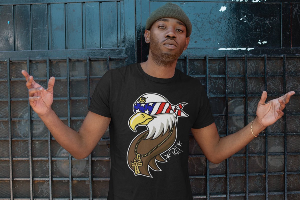 RaThaGod_'s tweet photo. https://t.co/04MVCxmzWN I swear this design speaks volumes when it comes to the U.S government !! #Government #UnitedWeStand #thirdeye #eternallife #americasflag #BlackLivesMattters #SupportBlackBusinesses #clothingbrand https://t.co/UQnDKcAFP4