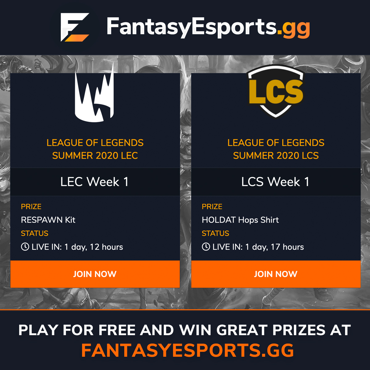 FantasyEsports.gg tweet media