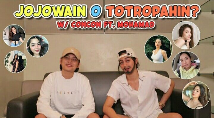 New Vlog!! 
JOJOWAIN O TOTROPAHIN CHALLENGE WITH CONCONFELIX!! 

Watch on my YouTube channel 
youtu.be/77b6RLQ7pmE