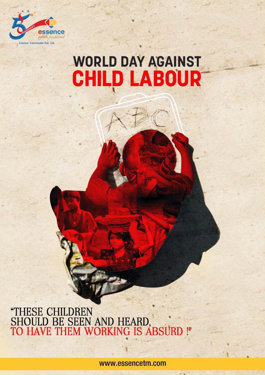essencetm's tweet image. Let’s stand against Child Labour!