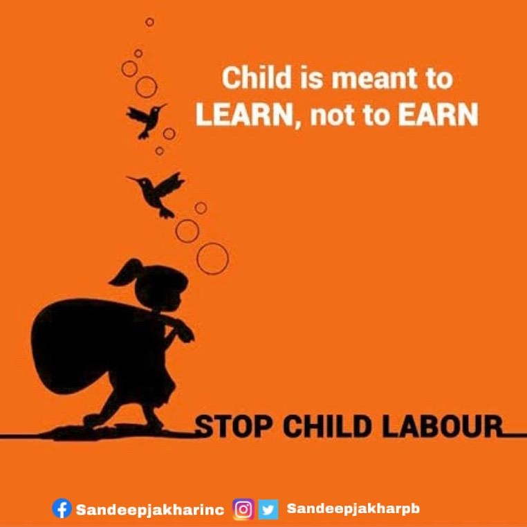 Imagine the prowess of human capital, if the children bound by the shackles of child labour are set free & allowed to prosper as respectable human beings! And like everything else, this change begins with our surroundings! 
#WorldDayAgainstChildLabour2020
