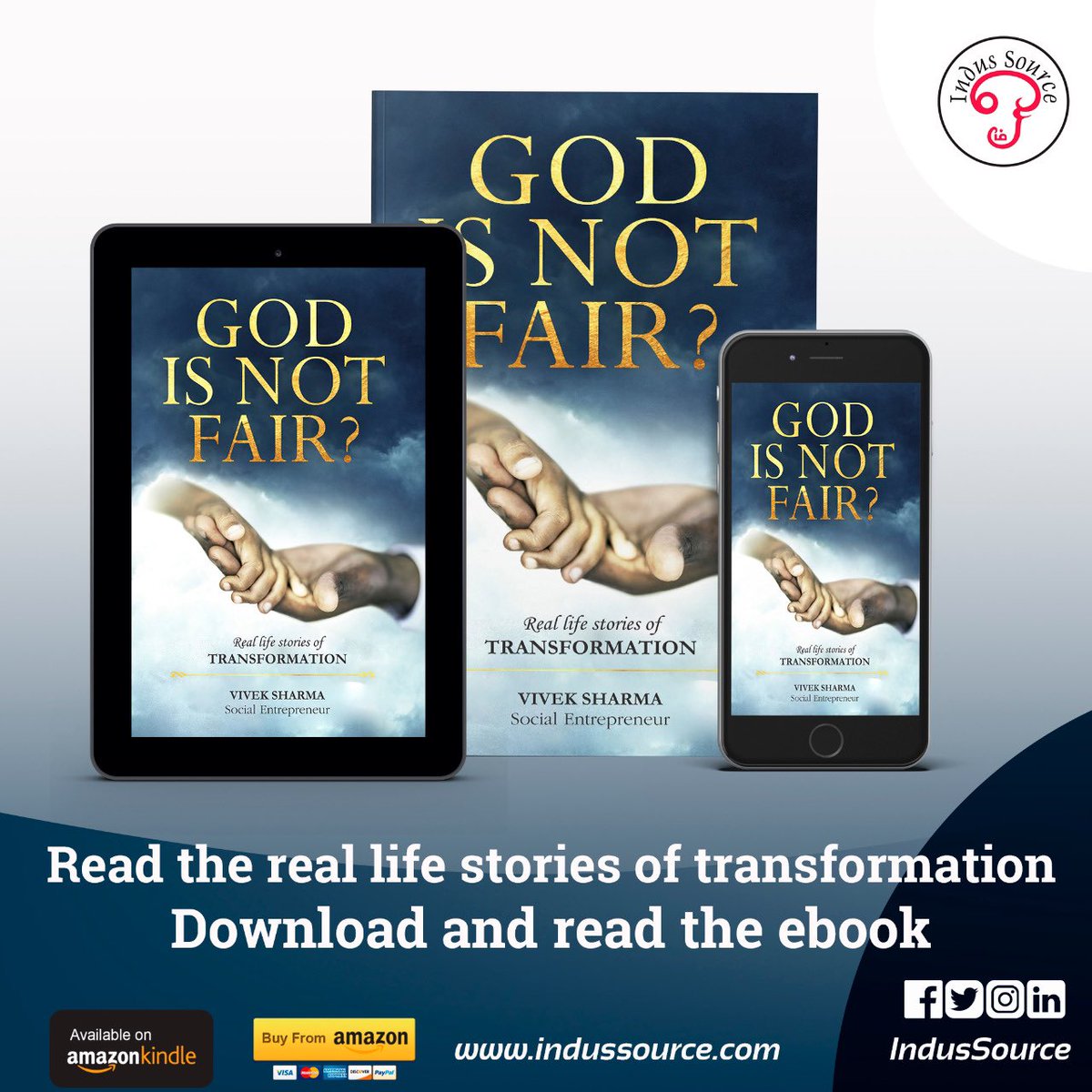 indussource's tweet image. Books can be your best companions during these trying times. They can help you stay connected while adding to your development. Download an e-book to get ready to explore.

Download God Is Not Fair?: Real life stories of transformation 

amazon.in/dp/B089RR11QS

#indussource