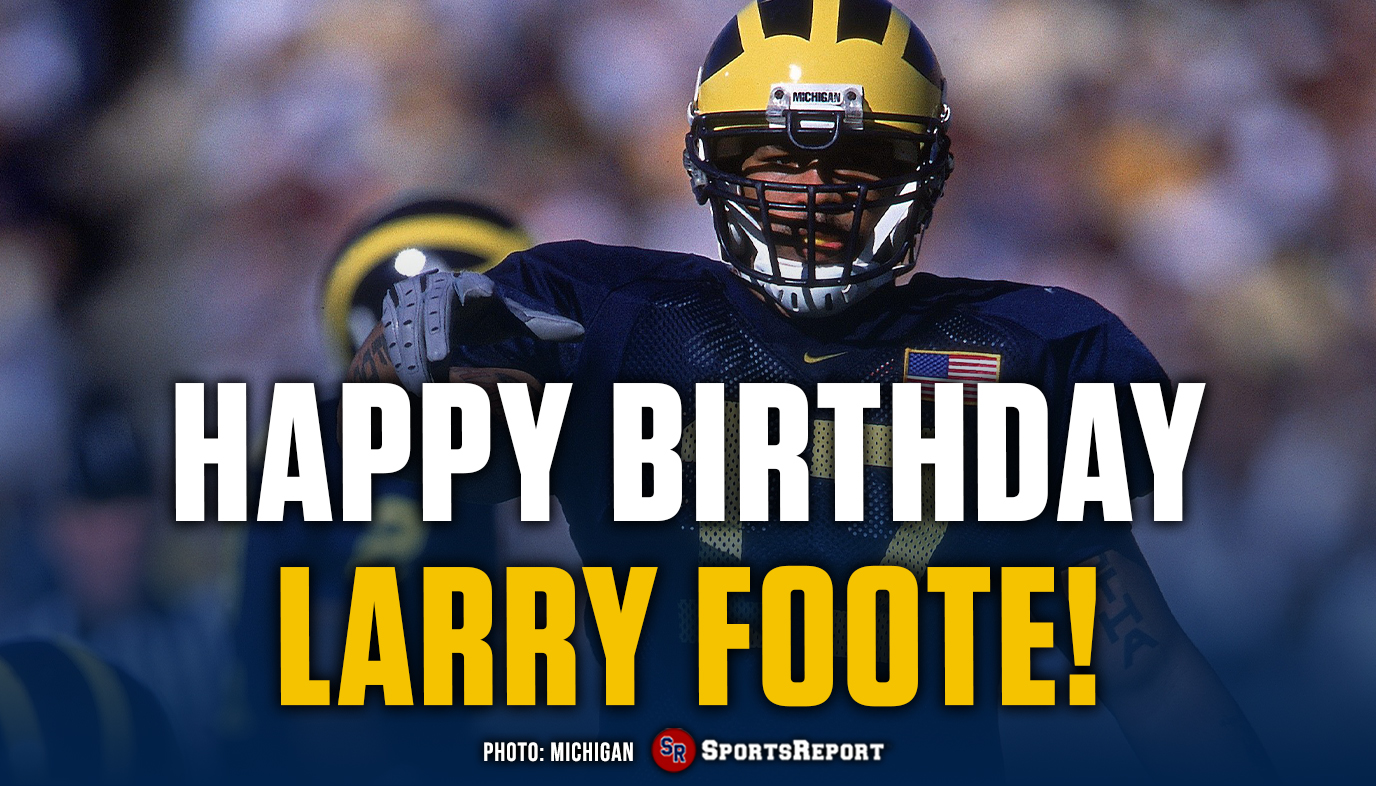  Fans, let\s wish legend Larry Foote a Happy Birthday! GO BLUE!! 