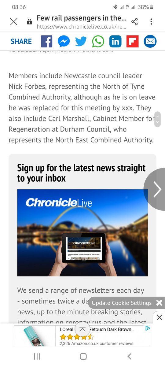 Sorry <a href="/ChronicleLive/">The Chronicle</a> - who replaced Nick?