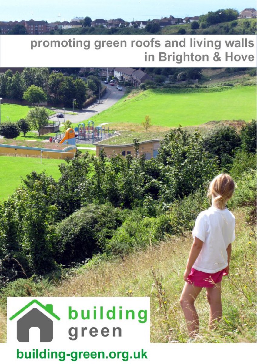 Promoting #greenroofs #livingwalls #greenwalls in #Brighton #hove #sussex #uk