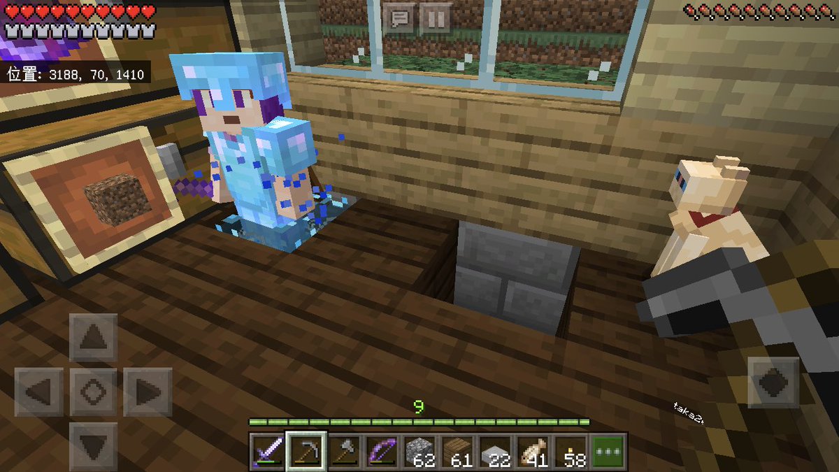 秋月 楓 Pa Twitter 完成したエレベーターに歓喜する娘 ドラゴンの頭被って遊んでた 一方地下では 謎のロフトスペースが完成 いや 地下にロフトいらないから 笑 野生のオオカミがヒツジ狙ってる と娘から教えてもらい 村にいる オオカミ全部手懐けて