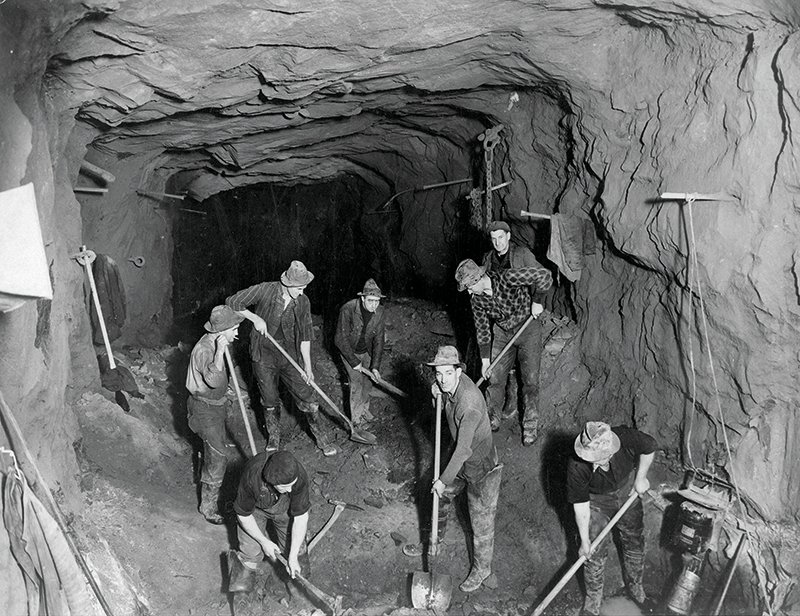 Homer Tunnel in Fiordland, receives a 1.2km refresh as our Transport Services team mill, replace and refresh the road surface.

We're a regular fixture on this stretch of road and first worked on the tunnel in 1937 - check out the original crew in action below! #Flashbackfriday