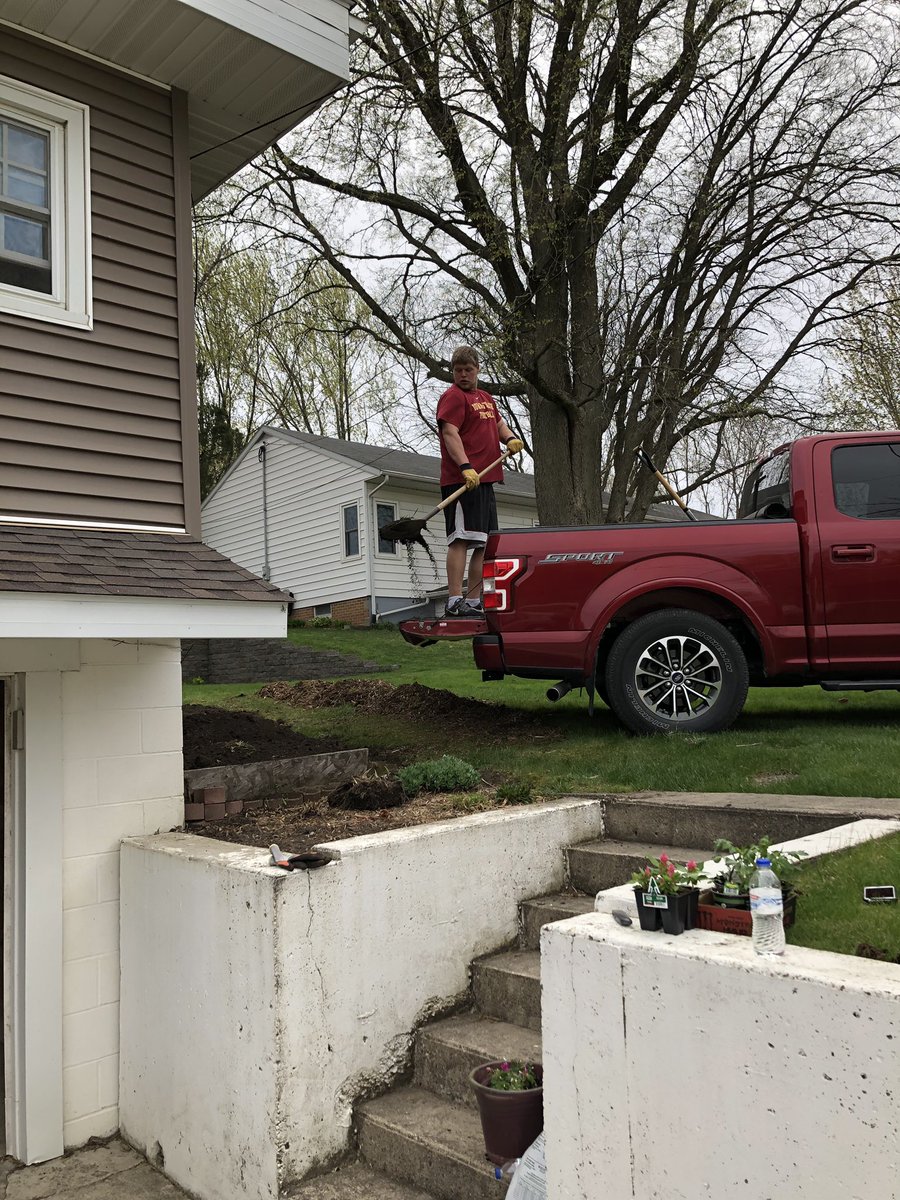 I sure do love my flower planting, fish cleaning, cheesecake lovin best friend. You make every day a little bit better than the one before, @joshknipfel🙂❤️