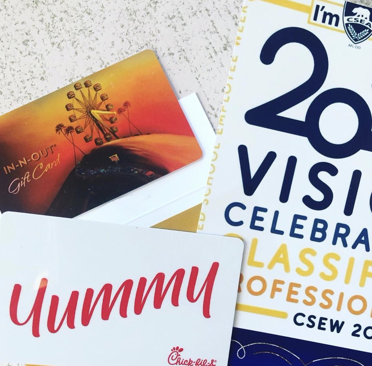 MVonetta's tweet photo. Received some goodies in the mail today... Thanks Ivan! #CSEA #AreaG #Chapter404 https://t.co/cbxe0wlmD2
