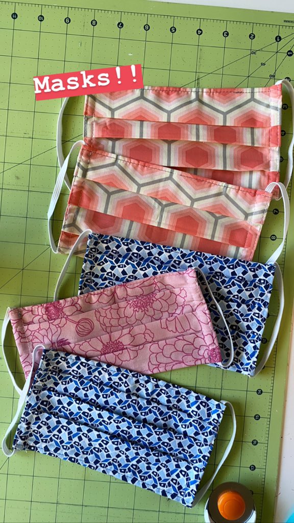 NspiredHoneyBee's tweet photo. finally got my hands on some elastic ... now we have plenty of #masks #sew #sewing #ihbblog https://t.co/kwKrCD81tr