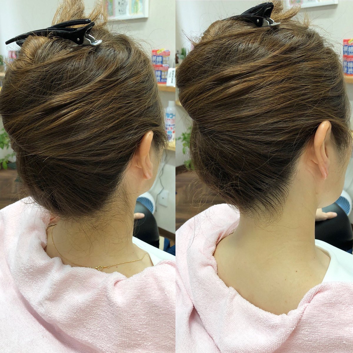 ロン毛店長 襟足ボーボーから襟足美人 T Co Fdsw8cchfi Twitter