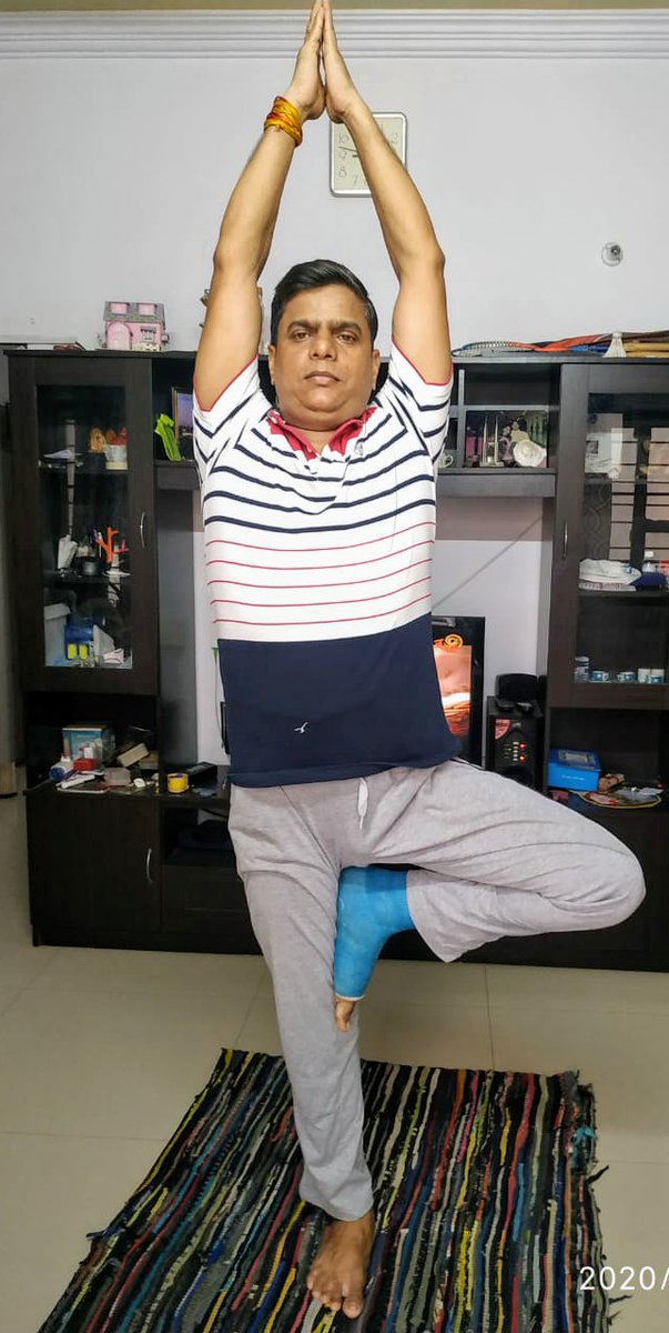 navinpatwardhan's tweet photo. The most important pieces of equipment you need for doing yoga are your body and your mind. #CSCPeYoga @CSCegov_ https://t.co/uePPHi6IQA