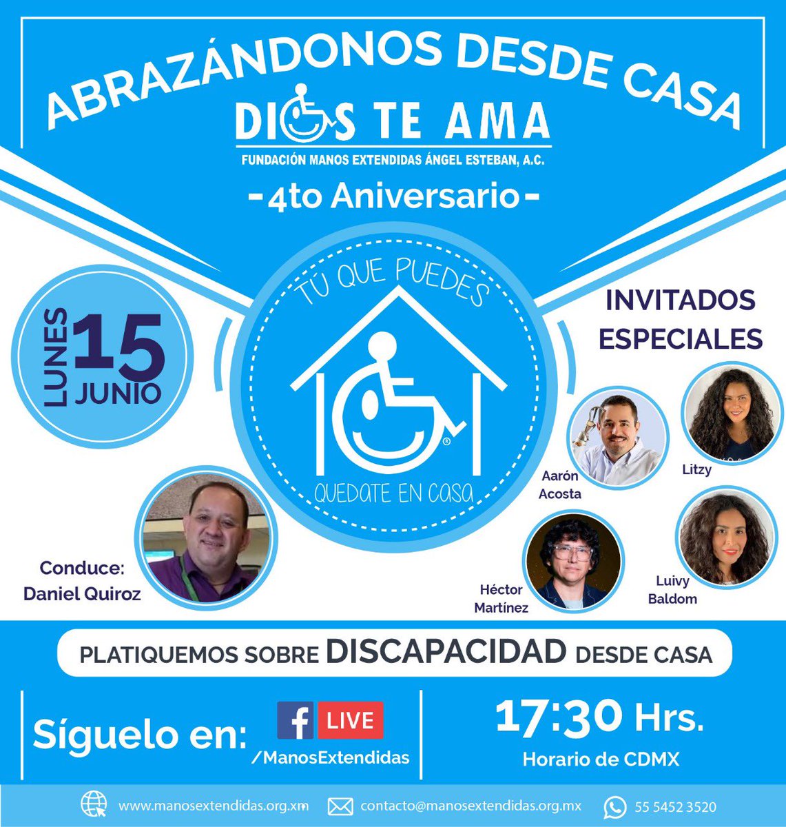 extendidas's tweet photo. Faltan 4 días para cumplir 4 años #YoSoyManosExtendidas https://t.co/hlYQQtRXuX