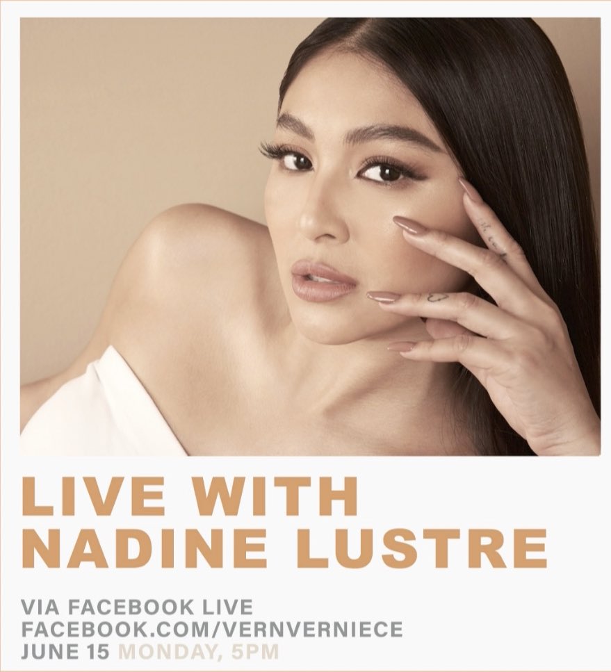 we’re going live with #Nadine on monday! what do you want to know about her? ☺️ reply your questions below with #firstswithVVandNadine ☺️