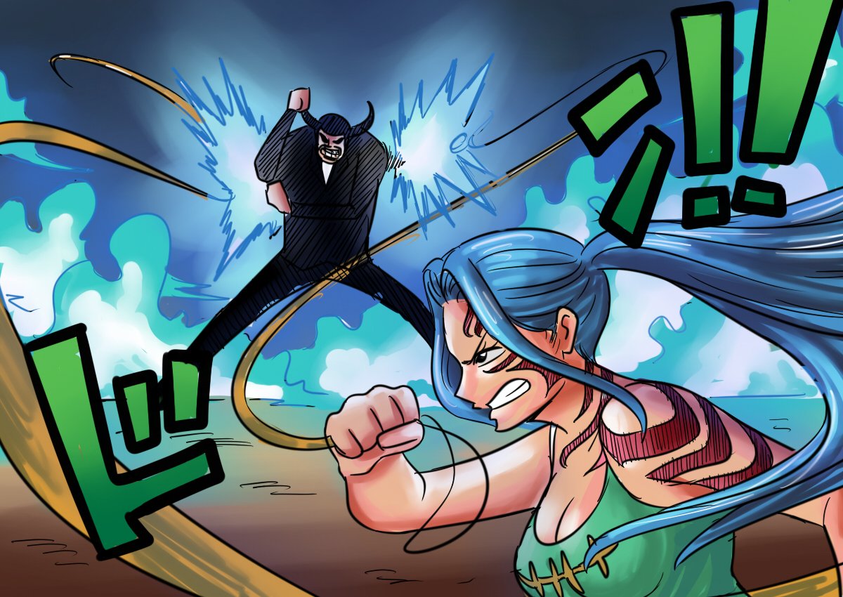 Jake Smith Vivi Vs Blueno During Enies Lobby Vivi Has Also Gotten Her Peacock Slashers Upgraded And Now They Re As Powerful As A Couple Of Burn Bazookas The Blazing Peacocks