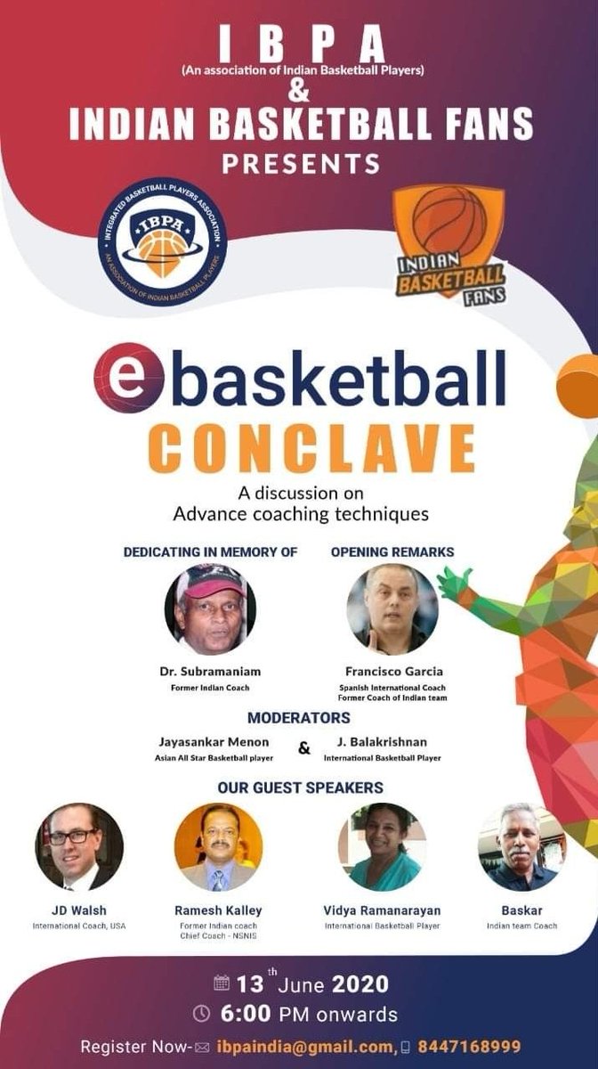 IndianBasketba1's tweet photo. @BIPAINDIA and Indian Basketball Fans Presents Coaches Conclave.@EkalavyasBball @Hoopistani @Neetu_Chandra @VSood12 @SinghaHarman https://t.co/44w4OVryut