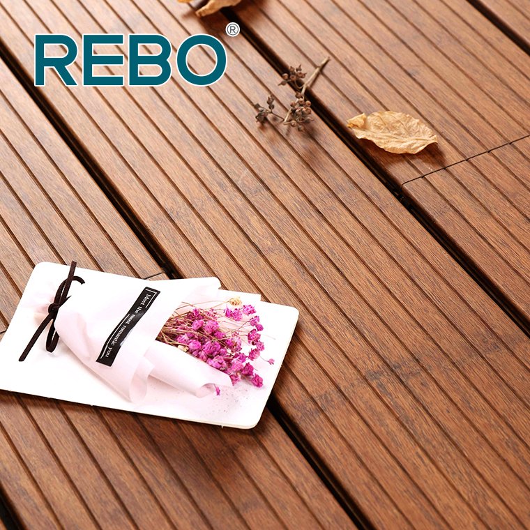 REBO decking in medium series 
Flat surface with a big wave bottom 
Small wave with a flat bottom
Big wave with a flat bottom
Small grooved with a flat bottom 
Which one you prefer
Contact us for more information 
#decking #flooring #bambooflooring #bamboodecking #rebobamboo