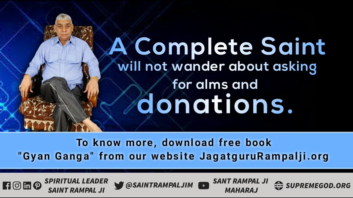 archi0606's tweet photo. #fridaymorning
Devotion which is against the scriptures will not give you salvation. So follow the right path of worship according to the holy books explained by satguru #SaintRampalJiMaharaj. https://t.co/kegjI5imuq