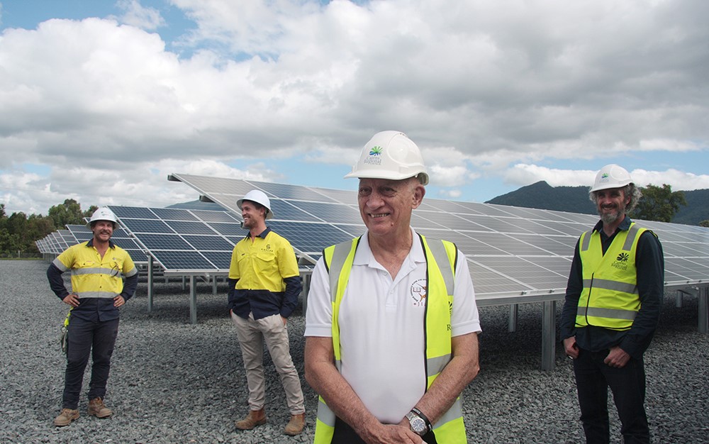 SolgenEnergy's tweet photo. Working with local businesses, Solgen Energy were awarded the contract to construct over 1.7MW of solar power systems across Cairns Regional Council's waste water treatment plants. 
https://t.co/MYl7vyPMkz https://t.co/mbNWTpu5zZ