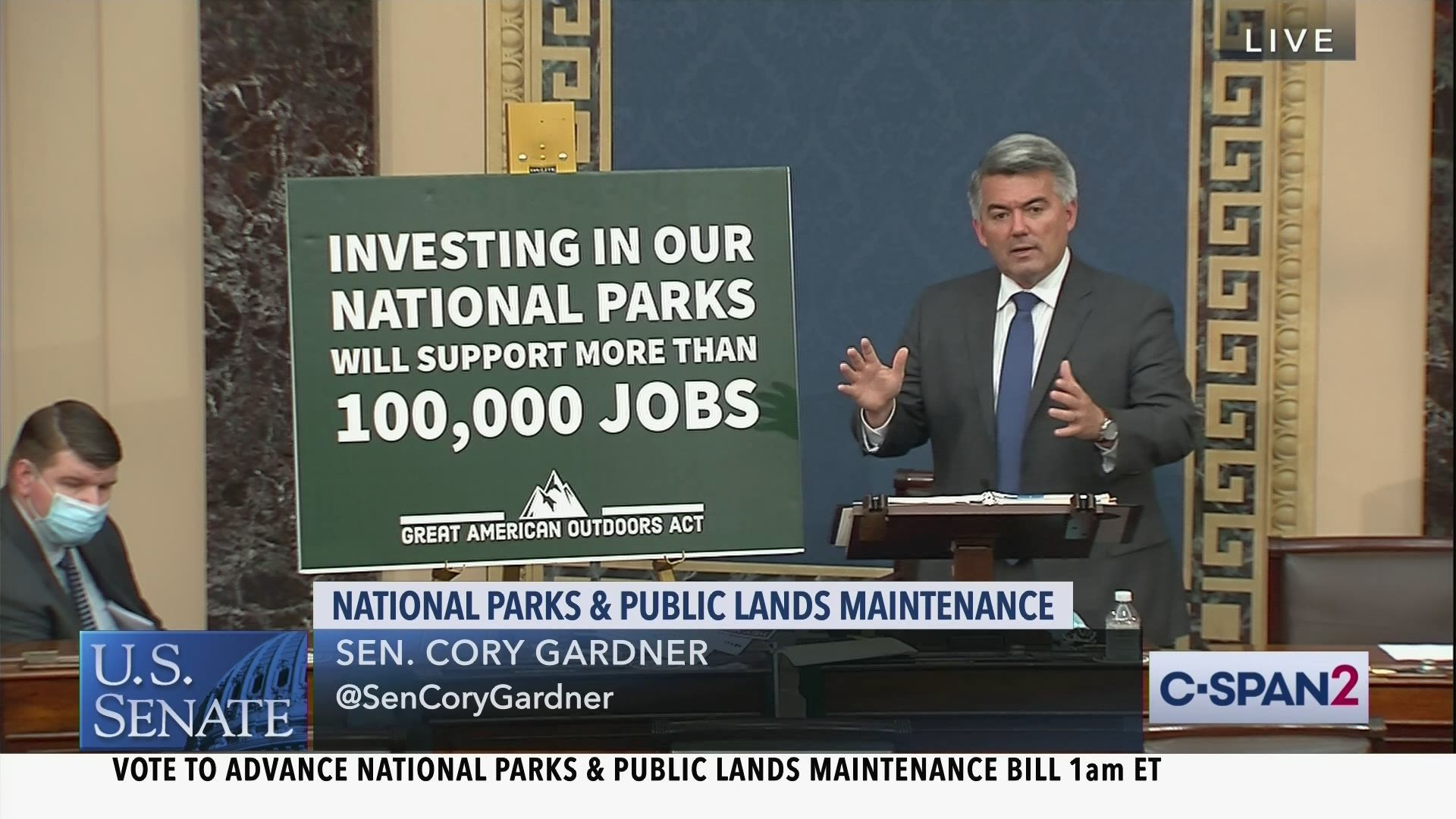 Craig Caplan on Twitter "Colorado GOP Sen. Cory Gardner noted the