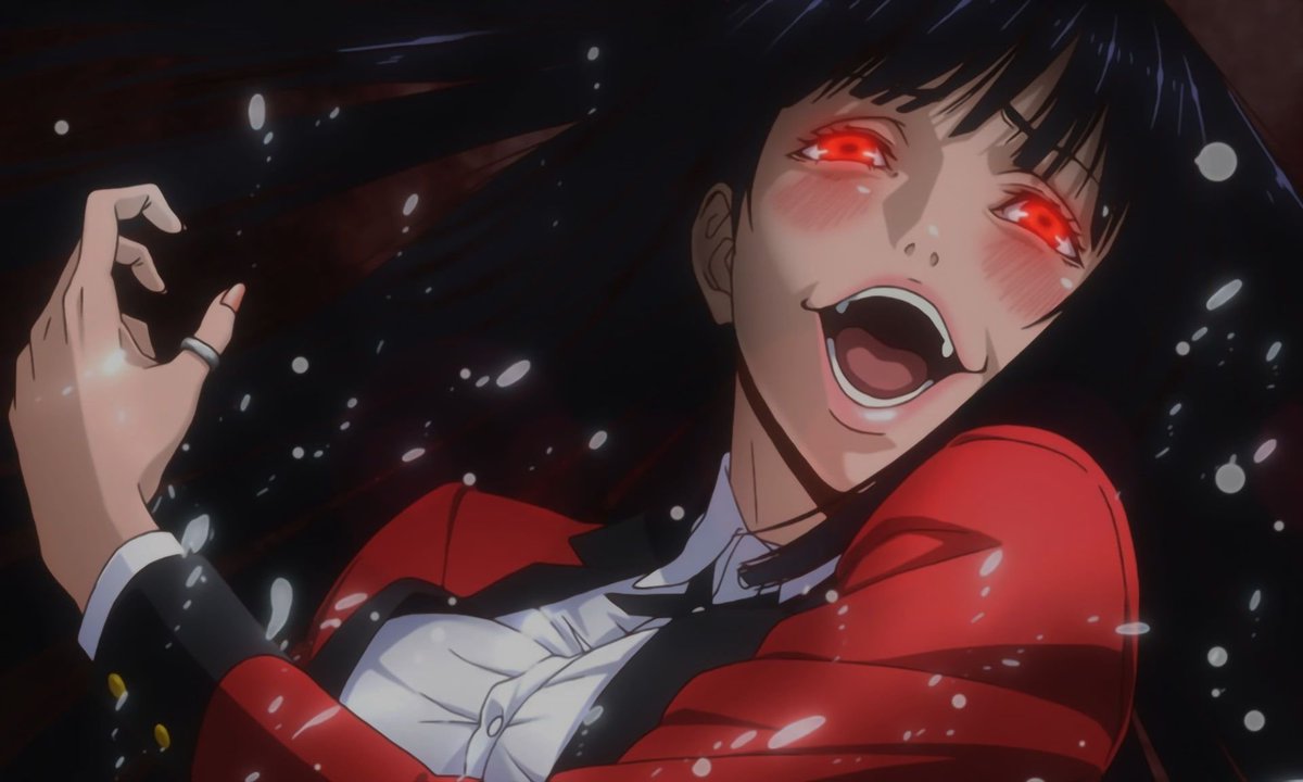 #81 Kakegurui.-Best Girl: Yumeko Jabami. Oof, I love her design and her personality is weirdly charming. One of the few crazy girls that I find truly attractive.S1 of this series was amazing. S2... Not so much, the ending was simply bad. I really love the manga though!