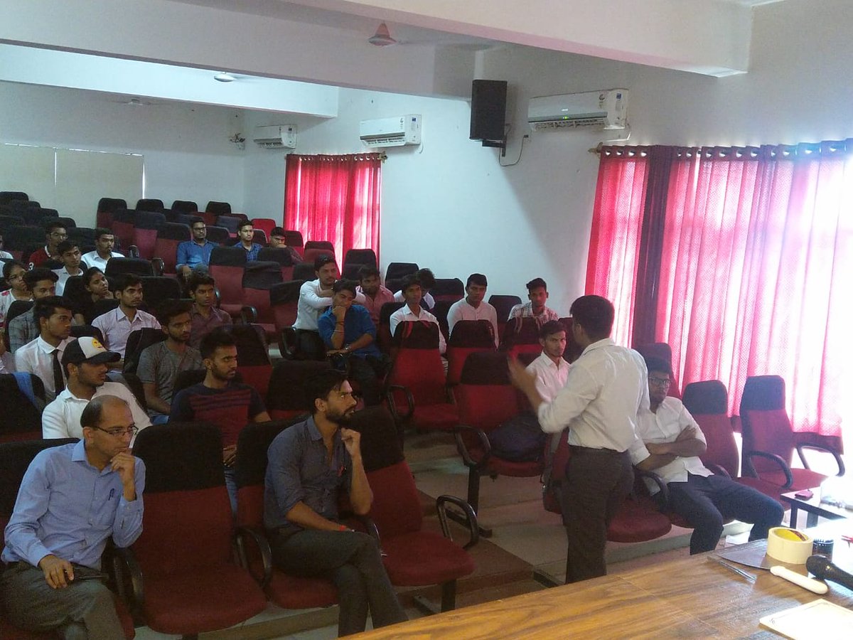 Mitrccivil's tweet photo. Year In a Review: Memories of session 2019-20

Department organised a workshop on 3D Printer where students gained knowledge about working process of 3D Printer https://t.co/sFjKIYtutB