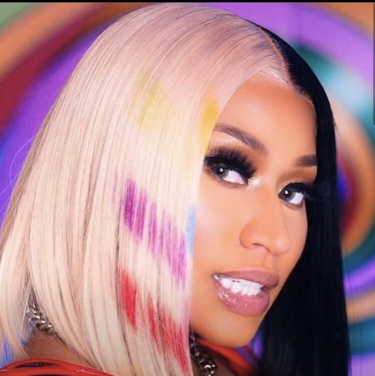 Chibiminaj's tweet photo. The looks and bars she served in this video alone 🥵🥵🥵. NM5 is gonna have ya bitches heated #TrollzVIDEO https://t.co/TM4y7nejCt