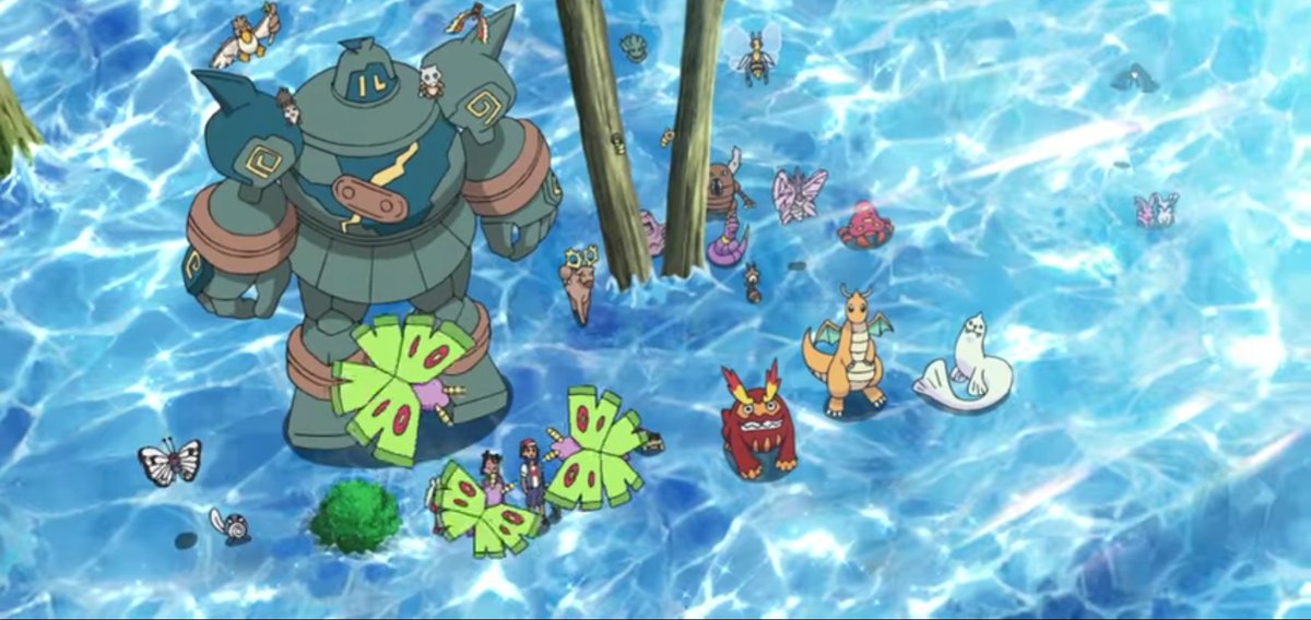 ウィズ P3p始まり 今回の感想 パークでポケモンフーズが消える 理由探ろうとするが 案の定取り逃がす ポケモン たちが餌を求めて けんかに ゴーグルが止めに入るがネジ外れて大変なことに マユルド進化を守ろうとするサトシたちに心を動かされ