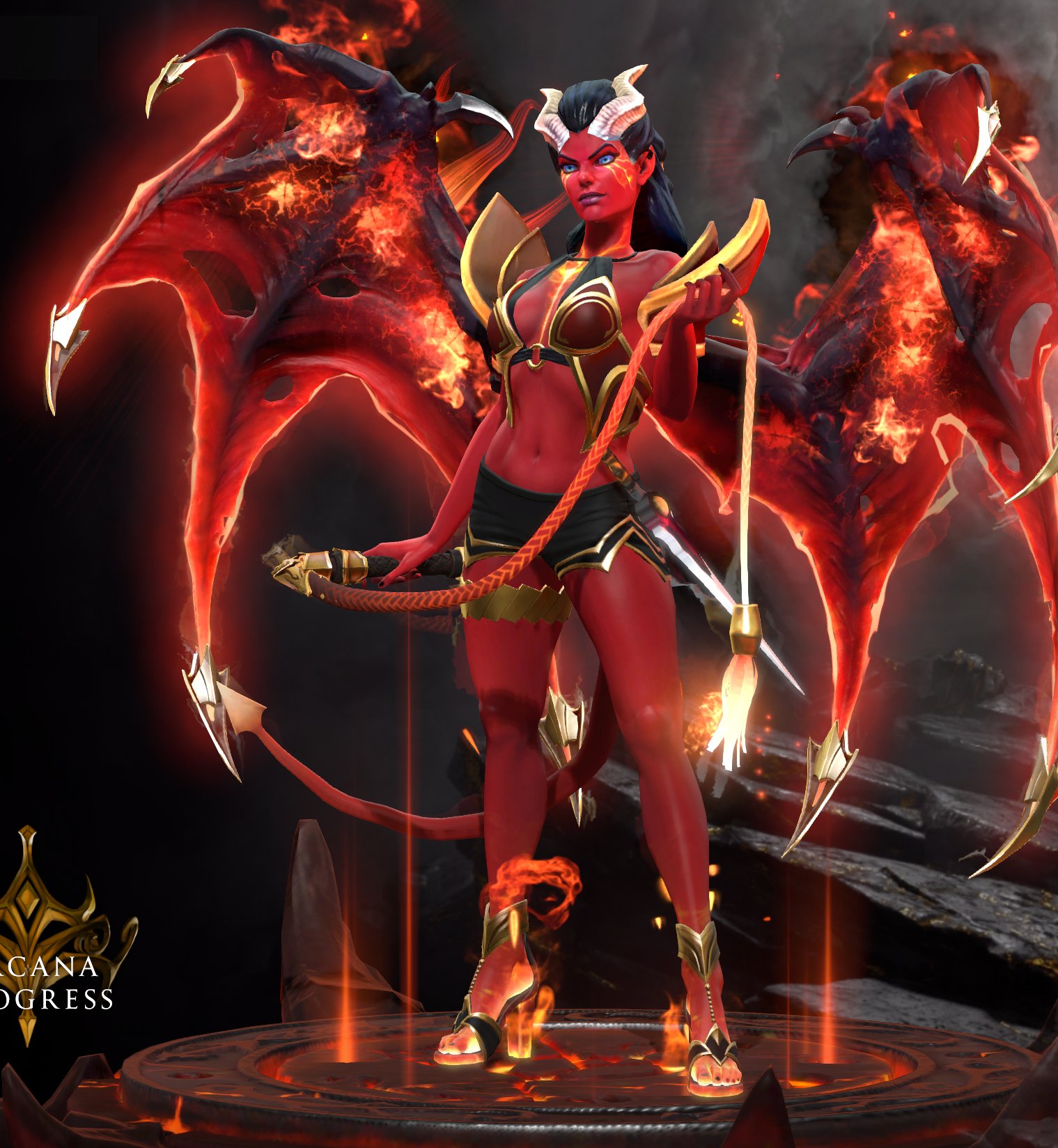 Аркана на Queen of Pain