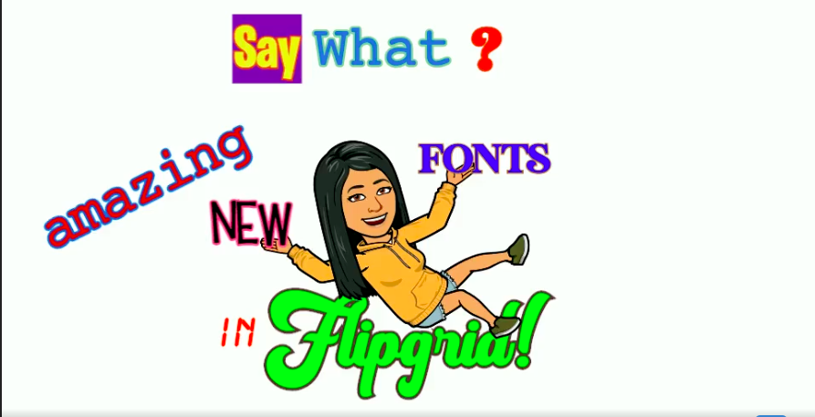 GinaInTech's tweet image. NEW FONTS IN @Flipgrid!
Check out my quick video to see them in action!
[shorts.flipgrid.com/watch/10539930…]
#GridGuide
