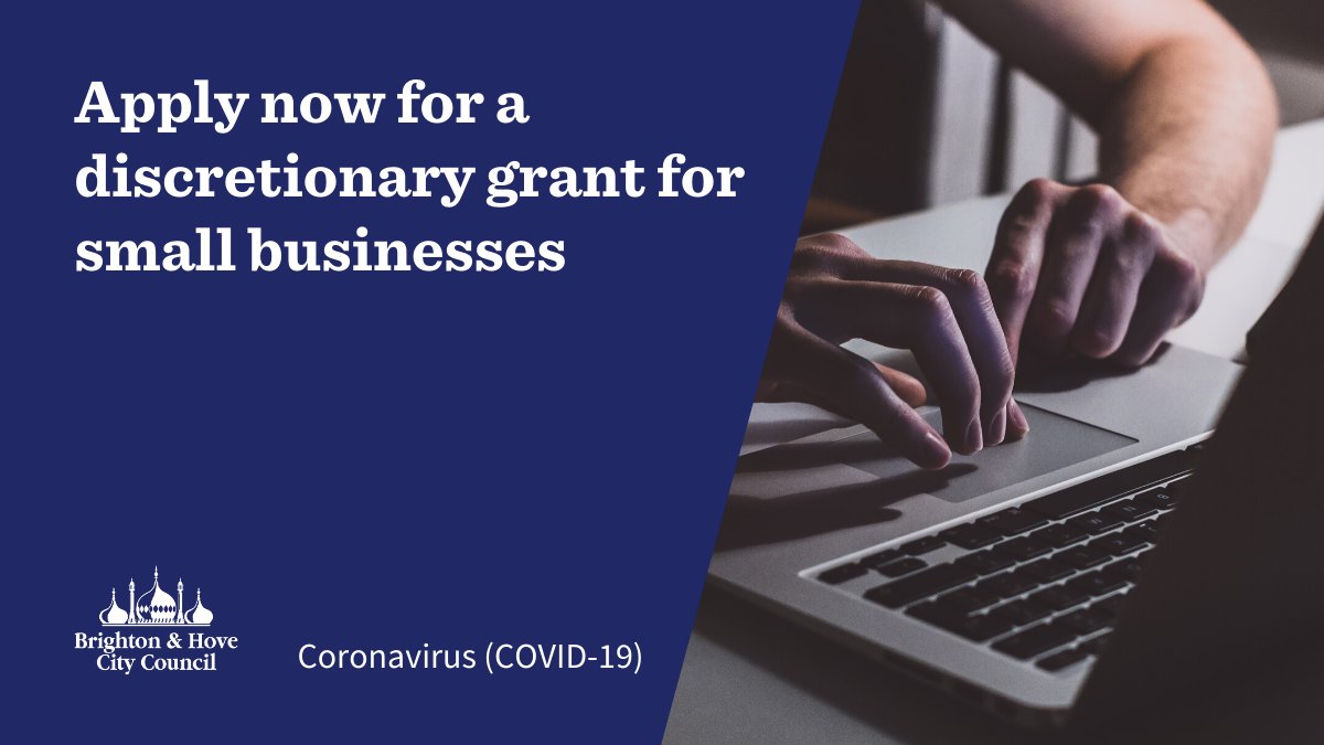 BrightonHoveCC's tweet photo. Get your skates on and apply now for a grant from the small business discretionary fund ⛸️

Applications close midnight today, 12 June

Small grants up to £25,000 are available for a range of businesses and do not have to be paid back 💼📈👜💻♻️ 

https://t.co/WhQGFuw0wI https://t.co/LuomfAP1b7