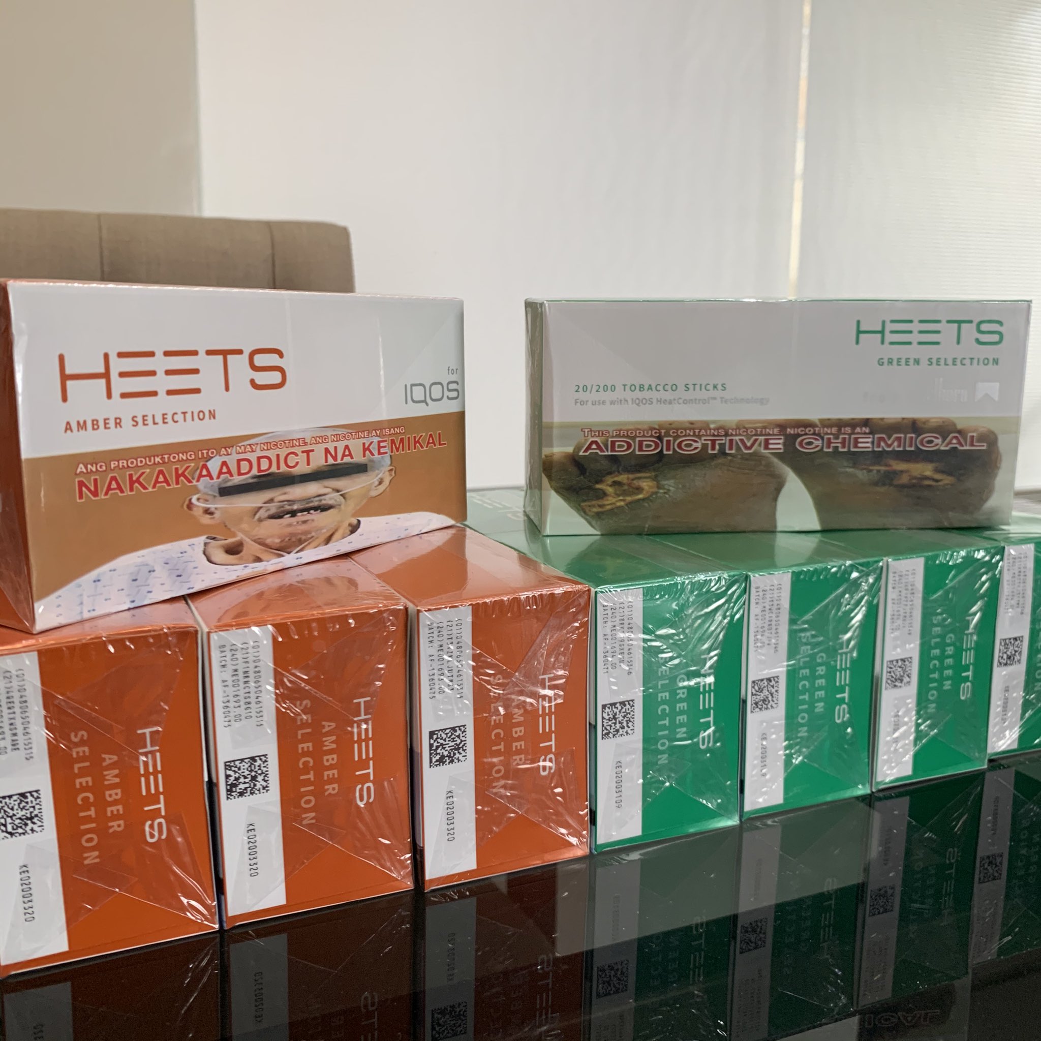 IQOS HEETS Green Label Carton - 200 Sticks