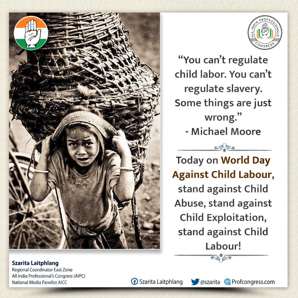 Szarita Laitphlang ज र त ल तफल ग زریتا لیتفلانگ According To Un Statistics There Are 52 Million Children In Child Labour 72 Million Of Which Are In Hazardous Work Thus Worlddayagainstchildlabour Is Recognised Szarita Laitphlang ज र त ल तफल ग زریتا لیتفلانگ According To Un Statistics There Are 52 Million Children In Child Labour 72 Million Of Which Are In Hazardous Work Thus Worlddayagainstchildlabour Is Recognised