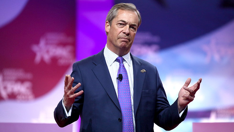 thehill's tweet photo. Nigel Farage leaves radio station job shortly after comparing Black Lives Matter to the Taliban https://t.co/z16XdtU4nt https://t.co/6zw1ObEuUU
