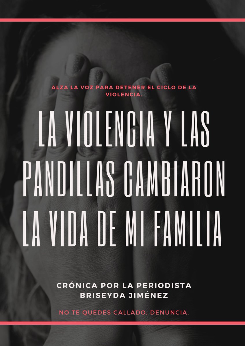 nesnoticias's tweet photo. #Crónica| La delincuencia puede cambiar la vida de las personas, en la siguiente crónica podrás leer la historia de una familia que perdió todo a causa de las pandillas.
#Violencia #NES https://t.co/nxbtMB4eOq