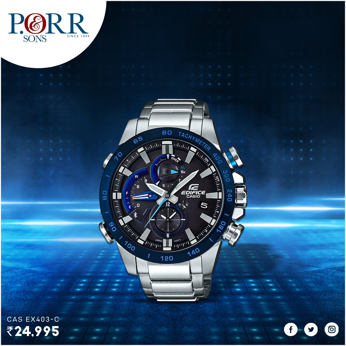 PorrAndSons_'s tweet photo. It's time to make your style heard from our stores.

Call us Chennai - Annasaalai - 96000-51703 | Annanagar - 95000-26923 | Tamabaram - 7092000971 
Thiruvallur - 95000-52510 | Puducherry - 95000-85426 

#PorrandSons #casio #steelwatches #watchesofinstagram #watchoftheday https://t.co/W32dT8L5OL