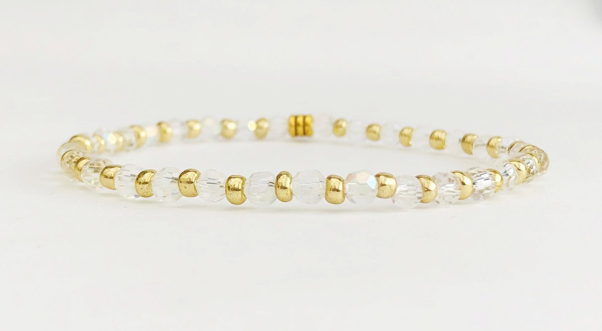 ValerieGiftsUK's tweet image. #HandmadeInUK Transparent Faceted Glass Bead and Golden-Coloured Seed Bead #Bracelet. £6.50. Free UK shipping. We also ship worldwide.
#ValerieGiftsUK #EarlyBiz
etsy.me/2Yk2LAA