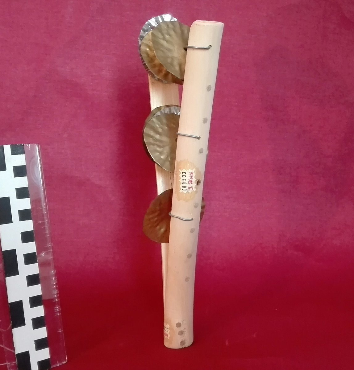 PepeMolt's tweet photo. #Sonajas.
#Idiófono agitado o sacudido. #España.

Shaken #idiophone. #Spain.

Constructor/Maker: #PepeMoltó https://t.co/JQz27AibBR