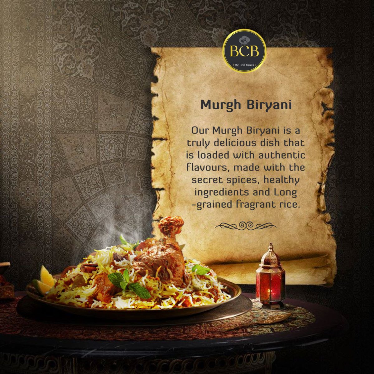 bcb_biryani's tweet photo. Loaded with authentic flavours &amp; cooked to perfection, Our Lazeez Murgh Biryani, made with authentic flavors &amp; the choicest ingredients, which is based on secret recipe that has a really delicious taste.
.
.
#BCB #TheDehliBiryani #Delicious #Hygienic #BiryaniLovers #MurghBiryani https://t.co/3vww1BlGYF