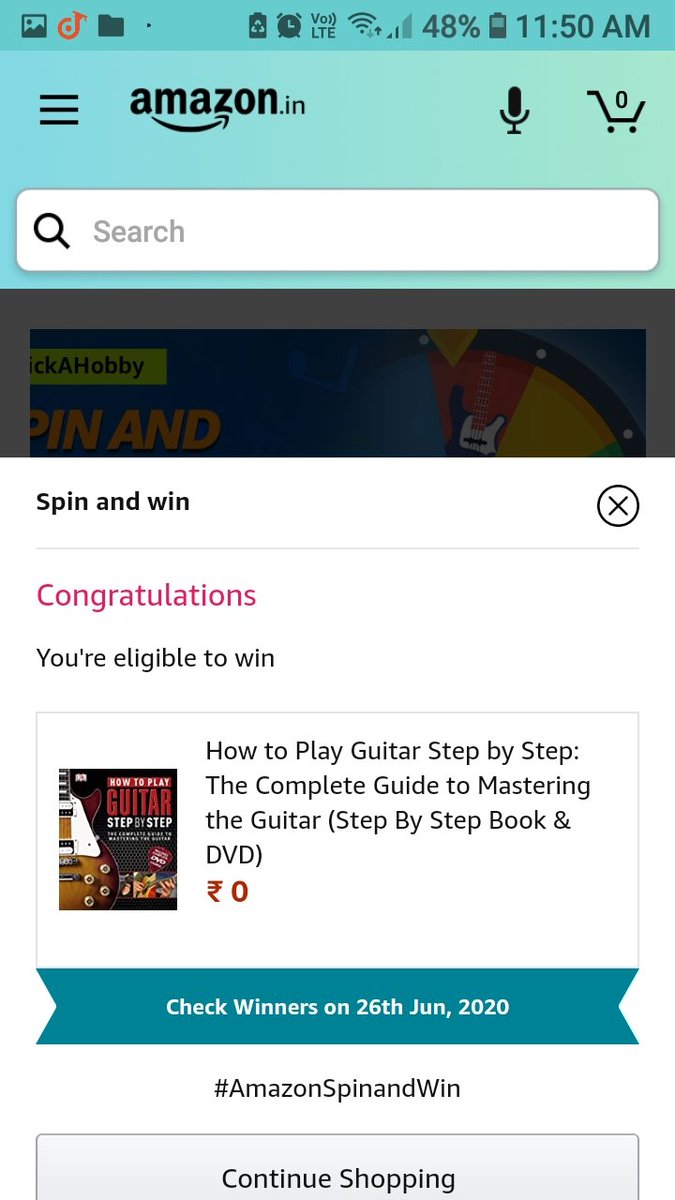SaifiAfaan's tweet photo. Afaan saifi @SaifiAfaan 
#AmazonSpinandWin https://t.co/75hsNkYZVg