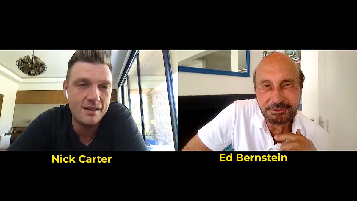 EdMBernstein's tweet photo. Did you miss it! Here it is again! #interview #NickCarter @NickCarterFanP1 #theedbernsteinshow  https://t.co/1JwdR4qdtU https://t.co/gsjauq7GQH