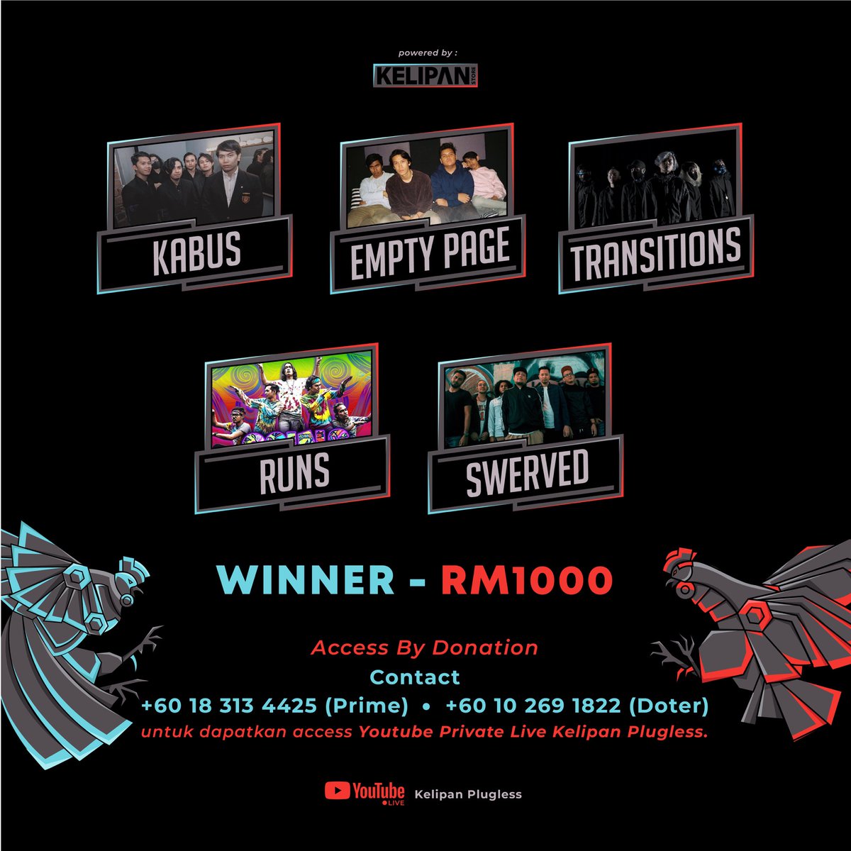 kelipanstore's tweet photo. #LAGAMAYA
Awak orang team yg mana??
#TeamRuns
#TeamTransitions
#TeamSwerved
#TeamKabus
#TeamEmptyPage
Reply kt bawahh aaaa kalau berani‼️‼️😅😅😅 👇🏽👇🏽👇🏽👇🏽 https://t.co/Y0C0dOZBYc