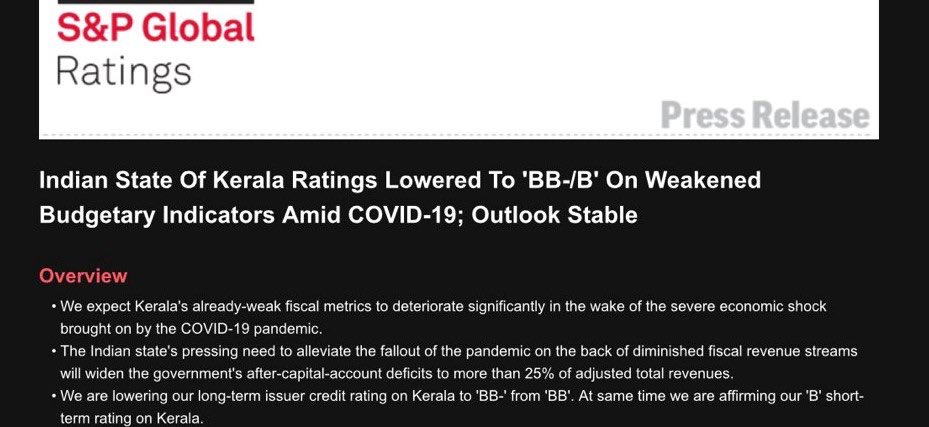 avs_IND's tweet image. പ്രബുദ്ധ കേരളത്തിന് $BB- റേറ്റിംഗ് നൽകി
@SPGlobalRatings തരം താഴ്ത്തിയ വിവരം $KIIFB യുടെ ഉടയോൻ അന്തം കമ്മി @drthomasisaac സർ അറിഞ്ഞില്ലേ ആവോ..

ഒരു ജെട്ടിയുടെ GST കുറച്ചാൽ പോലും പ്രൈംടൈമിൽ വരുന്നയാളാണ്🙂

ഉടൻ S&amp;amp;P ക്കെതിരെ ഒരു ഹാഷ് ടാഗ് ഇട്ട് വിജയിപ്പിക്കണം #KeralaComesToTwitter