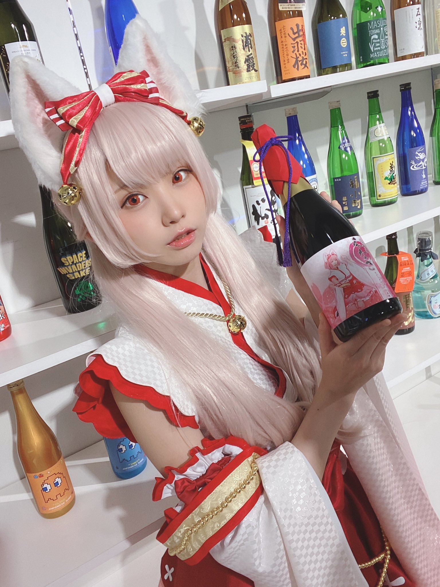 画像,今日は『TOKYO SAKE FESTIVAL 2020』の記者発表に出演してました！なんと今回！私、初めて日本酒とコラボさせていただきました(*´◒`*)✨え…