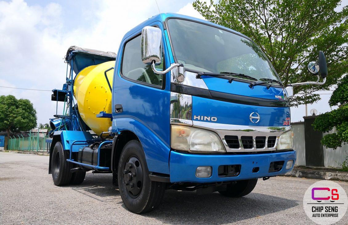 Chip Seng Auto Ent On Twitter Lori Hino Xzu 304 Rebuilt Enjin N04c Euro 3 Turbo 4009 Cc Diesel Body Cement Mixer Bdm 7500 Kg Tak Perlu Permit 6 Tayar Tubeless
