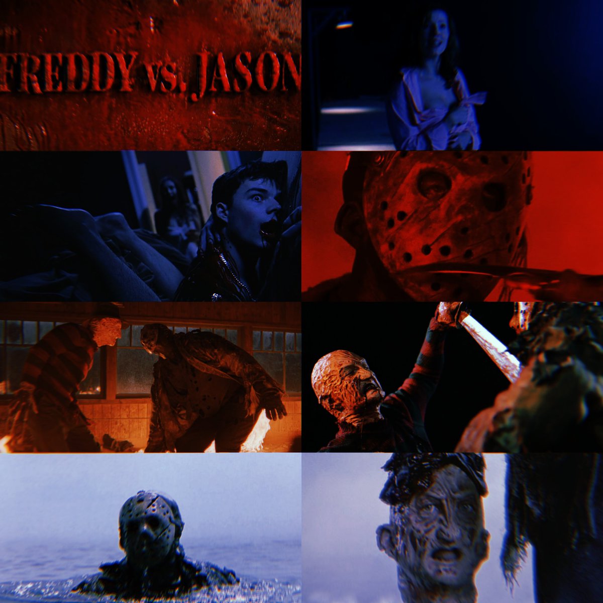 mrhelloweenman's tweet photo. Freddy vs Jason! Place your bets. 

#horrorbluray #bluraymovies #Horror #Slasher #SlasherFlick #Killer #Freddykrueger #jasonvoorhees #freddyvsjason #horrorcollection #horrormovies #horrorfan #horrorcollector #horrornerd #horrorcommunity #Horrorfilm https://t.co/CjgXtEqOLX