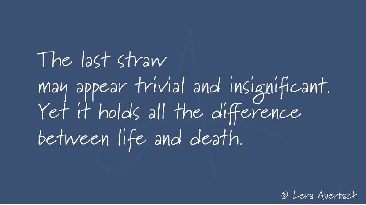 – A Thought per Day [Day 12] 
<a href="/LeraAuerbach/">Lera Auerbach</a> 
#athoughtperday