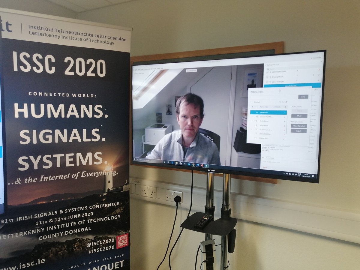 issc2020's tweet photo. Dr. @andrewhines from @UCDCompSci chairing the Synthetic Data and AI session on the Inis Eoghain stage now at #ISSC2020. This is the future! #ucd @ucddublin #lyitconnections https://t.co/ps7FwFCTRx