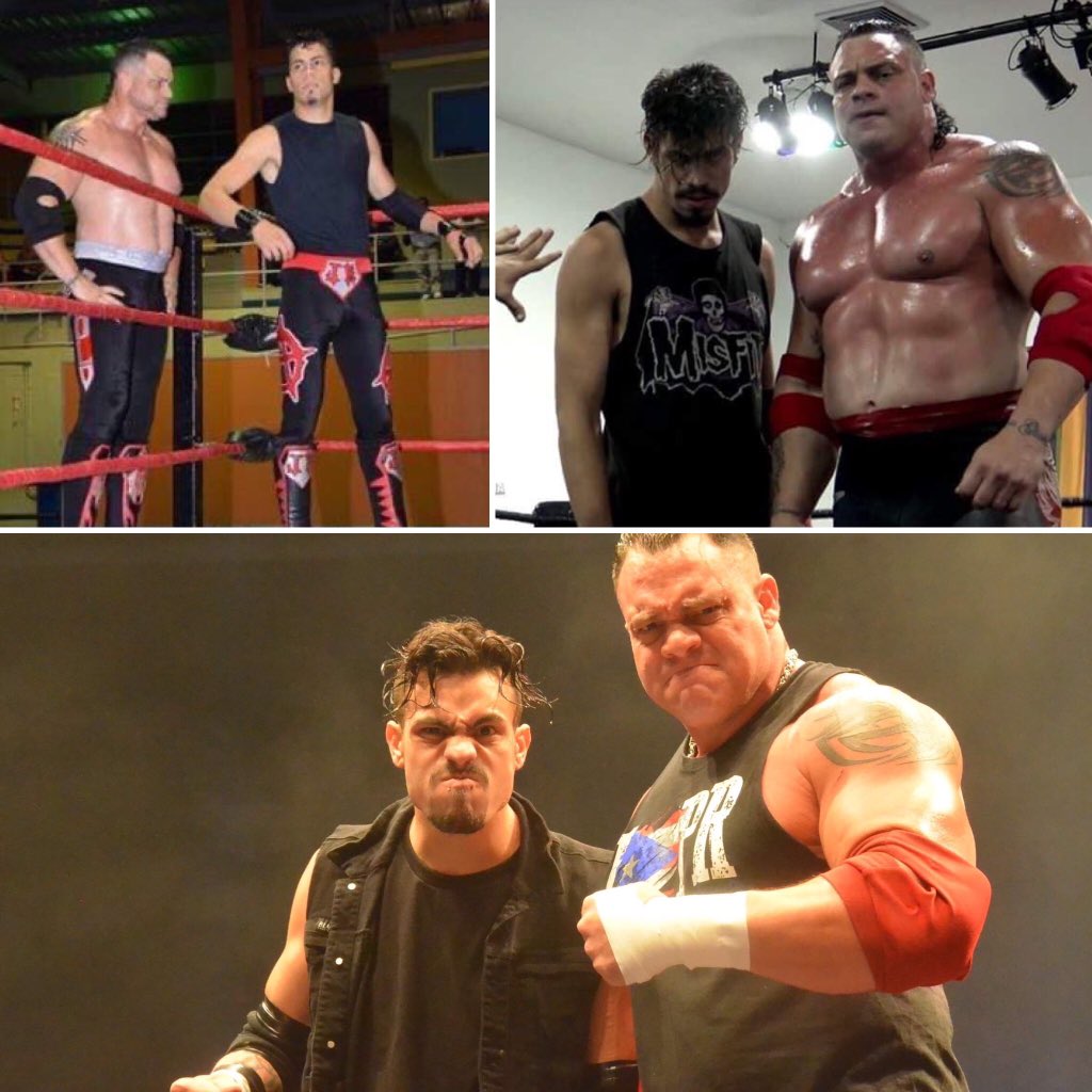 IAmApoloJr's tweet photo. 6 Years can pass by so fast 
From 2014 to 2020 
As a worker it’s an honor to be able to share the same ring and tag with the man
As his son it’s a dream come true 
Love you dad ❤️🖤 https://t.co/EkP2yRVM3Y
